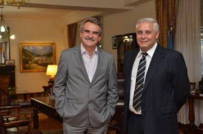 R�os y Rossi acordaron mejoras en las instalaciones castrenses