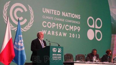 Un olavarriense en la conferencia sobre cambio clim�tico
