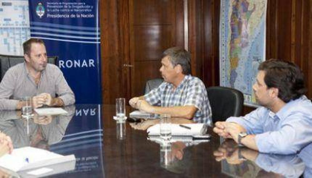 Concejales del Frente para la Victoria se reunieron con el titular de la Sedronar