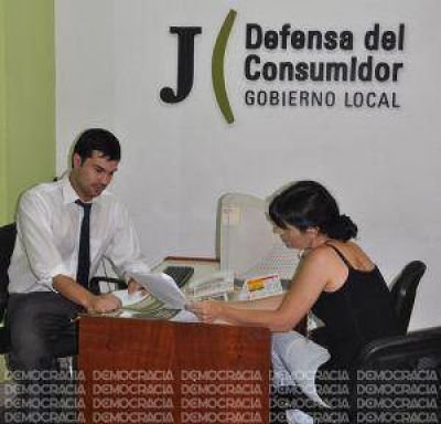 Presentaci�n de reclamos por la falta de luz en la v�a p�blica