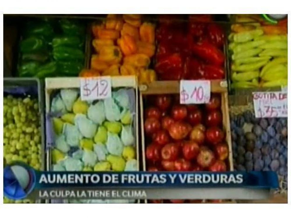 Se registr� una fuerte suba de precios en verduler�as de la ciudad