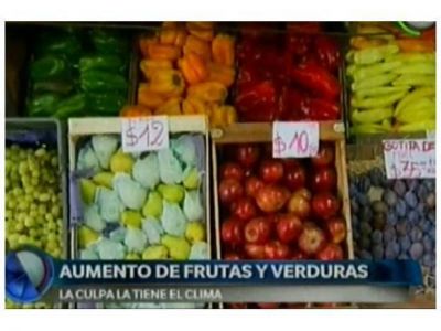 Se registr� una fuerte suba de precios en verduler�as de la ciudad