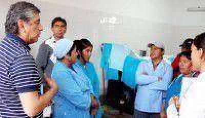 Trabajos en hospitales del interior