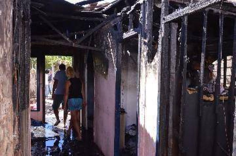 "Cierro los ojos y todav�a veo mi casa en llamas"