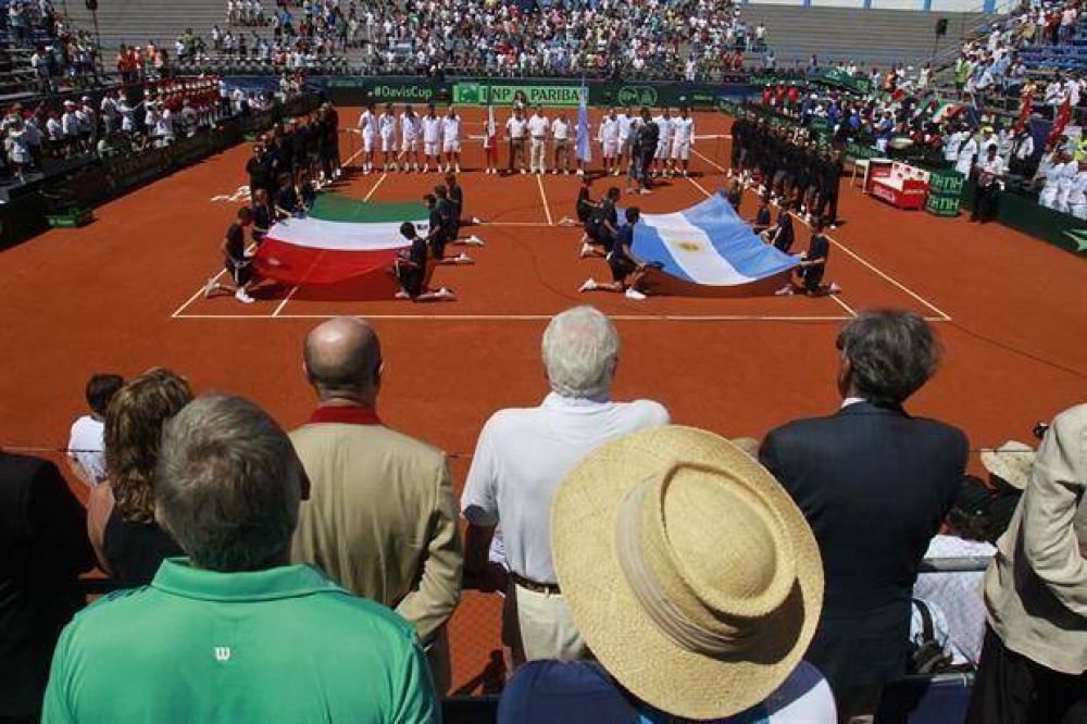 Copa Davis 2014: Pico Mnaco busca el segundo punto de la serie