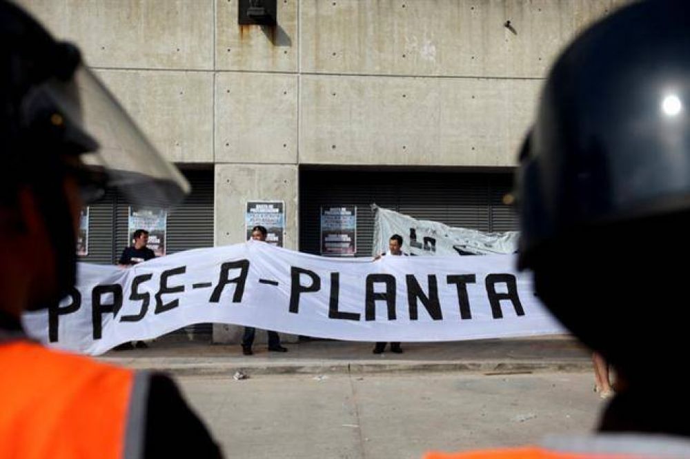 Sergio Berni: "Estamos asqueados de que un grupo min�sculo corte la calle"