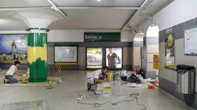 La L�nea D reabri� este s�bado y funcionar� con normalidad los fines de semana