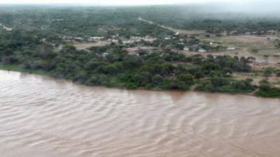 Desbord� el r�o Pilcomayo en Santa Mar�a y en Misi�n La Paz