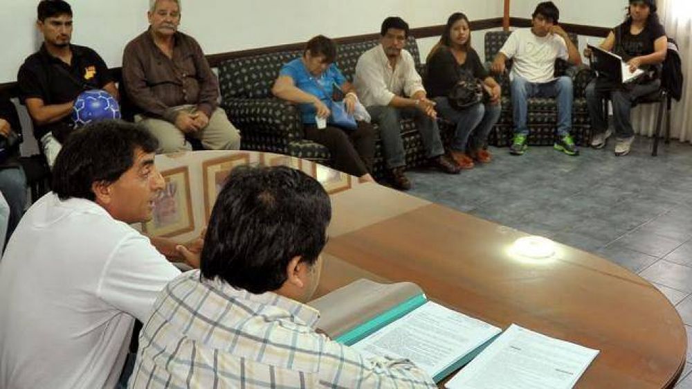 Piden obras y servicios a cargo de los centros vecinales