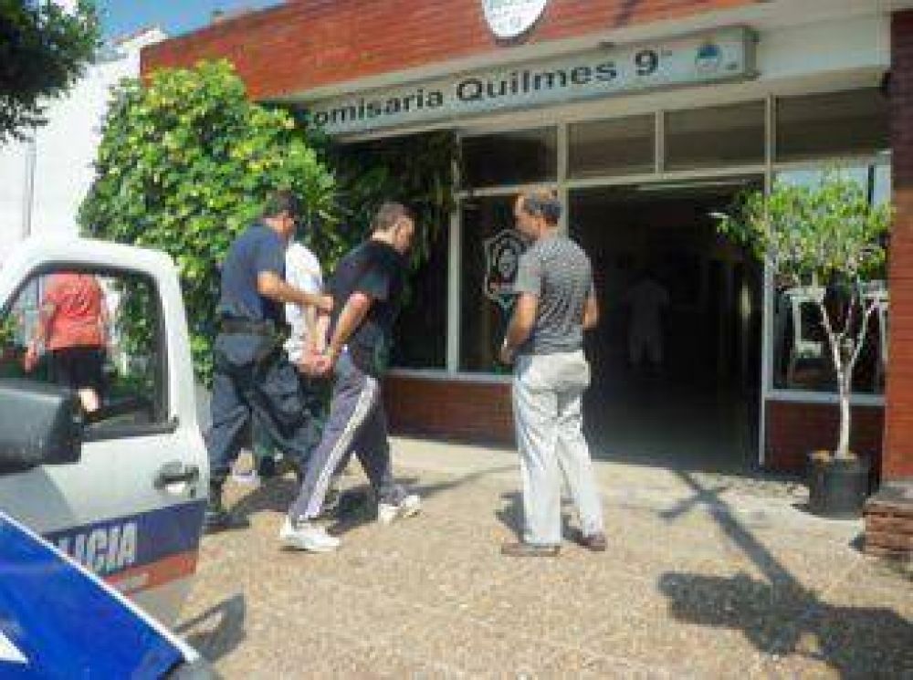 Detuvieron a banda que comet�a "entraderas" en Quilmes Oeste