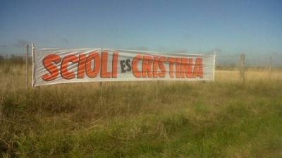 Guerra de afiches: "Scioli es Cristina" contra el �Keep Calm"