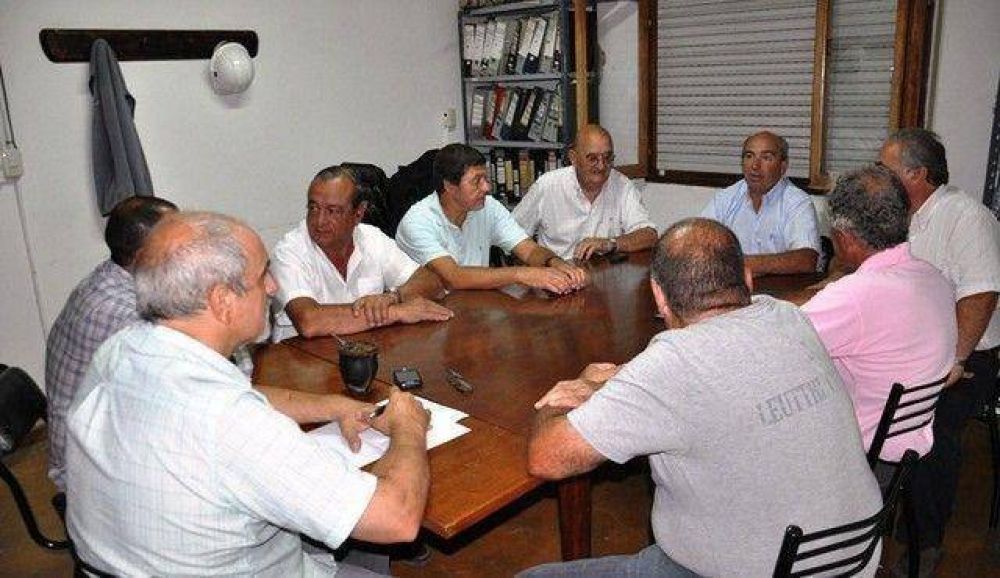 El Intendente se reuni� con el Consorcio Pavimentador