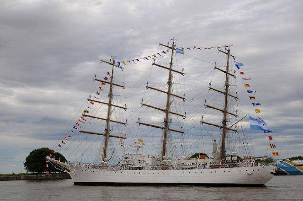 La Fragata Libertad llegara el 28 de febrero a Mar del Plata