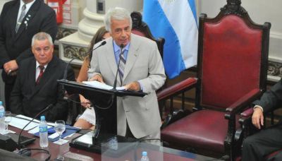 Seguridad, lucha antidroga y j�venes, los ejes del discurso de De la Sota