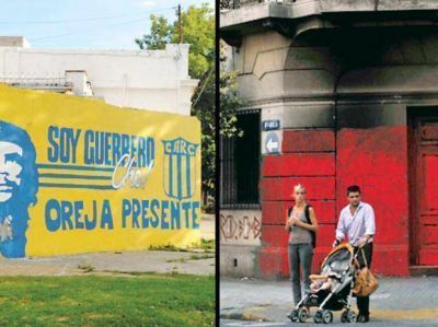Las pintadas de Newell�s y Central se tornaron incontrolables en las calles de Rosario