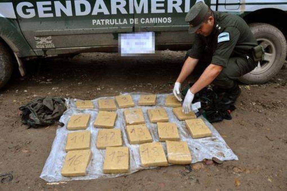 Incautan m�s de 172 kilos de marihuana en Corrientes y Salta