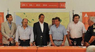 Scioli enviar� el proyecto de la polic�a municipal a la legislatura  