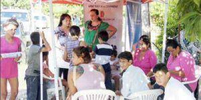 Contina desarrollndose operativo sanitario social-integral, esta vez en Villa Hermosa