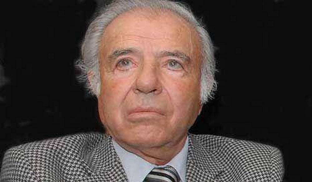 Carlos Menem quiere volver a ser presidente