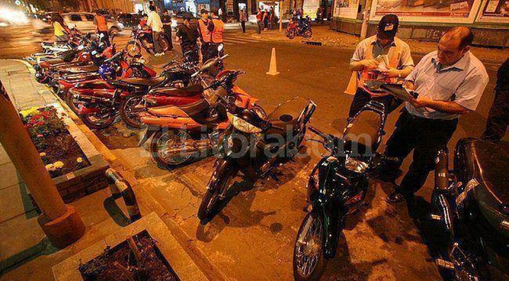 En 2013, un 70 % de los vehculos retenidos en controles fueron motos