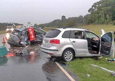 Dolor por la muerte de una ni�a pergaminense en un choque en Z�rate