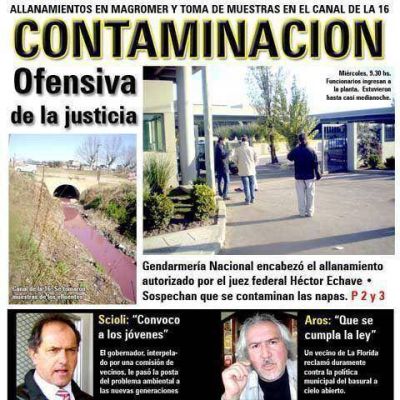 Sorpresivo allanamiento en Magromer
