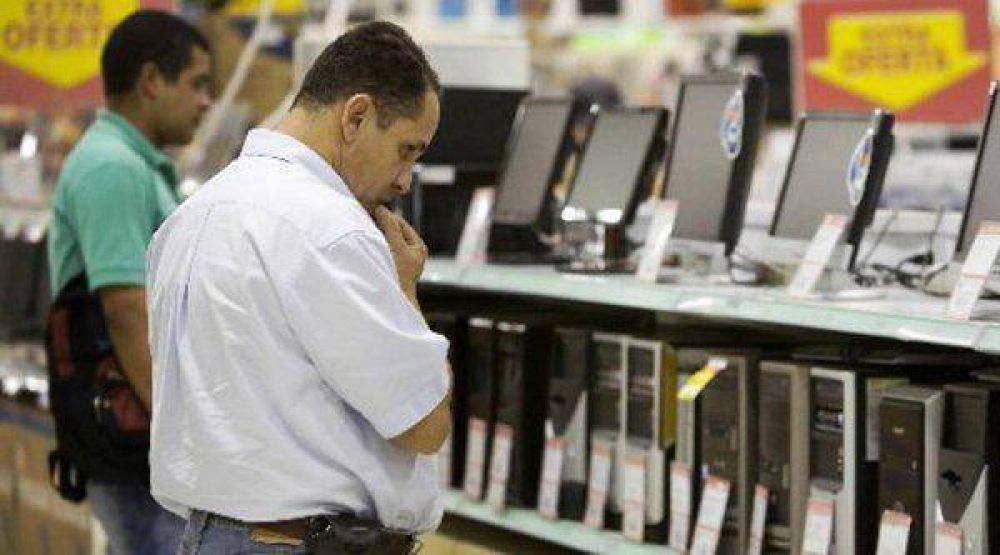 Las ventas minoristas bajaron 3,8% en enero 