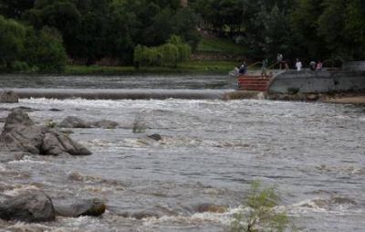 Alerta por crecidas en diferentes r�os serranos