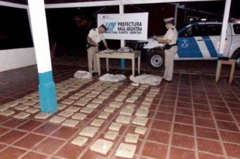 Secuestraron 91 kilos de marihuana en Iguaz� 