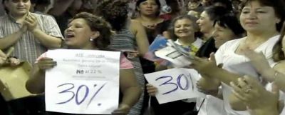 Tensi�n por la reapertura de paritarias