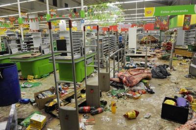 S�lo cinco comercios pidieron ayuda estatal tras los saqueos