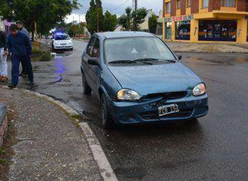 Colisi�n en Urquiza y Ameghino sin lesionados 