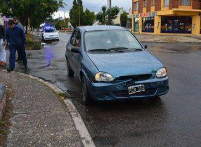 Colisi�n en Urquiza y Ameghino sin lesionados 