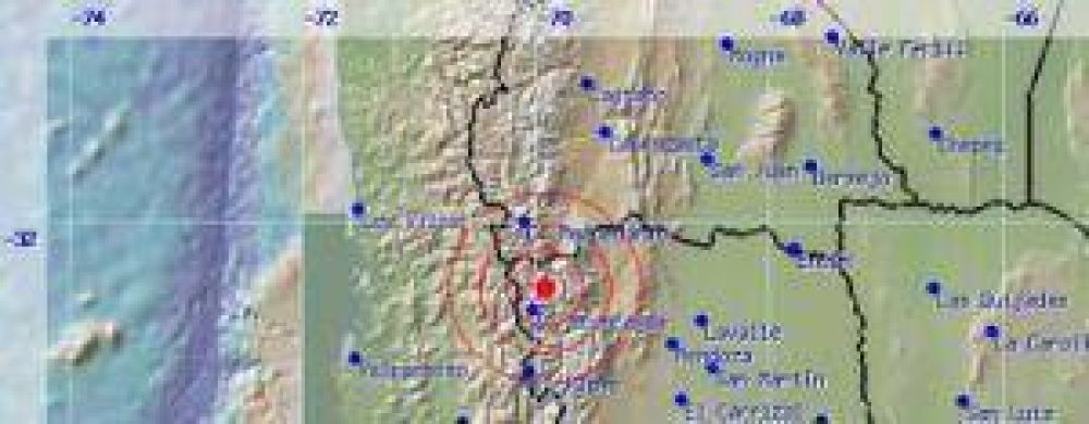 Un temblor de 4,6�se sinti� en San Juan