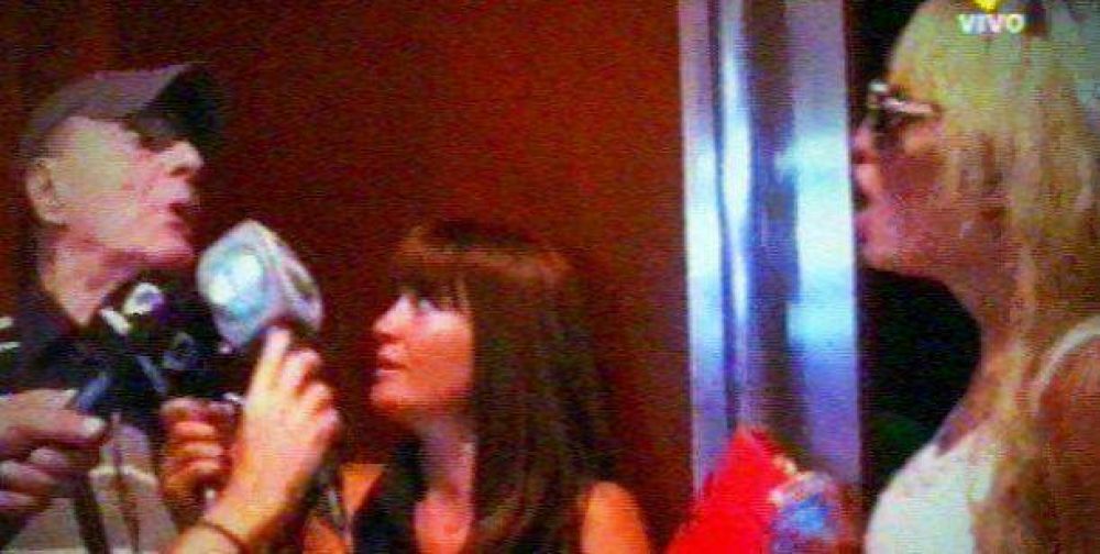 Fuerte y violento cruce entre Trist�n y Vicky Xipolitakis