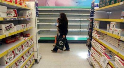 En los s�per, faltan diversos productos de consumo extendido