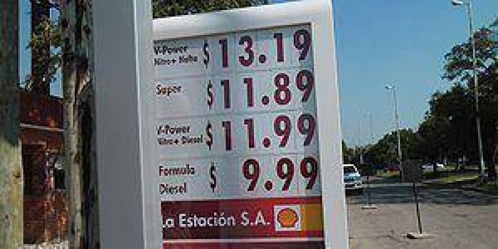 Shell aplic aumentos y el litro de nafta cuesta $13,19 en Formosa