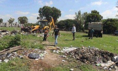 Lan�s: Trabajos de limpieza y mantenimiento urbano