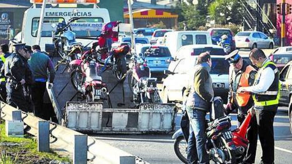 Falta de conciencia vial y muy escasos controles