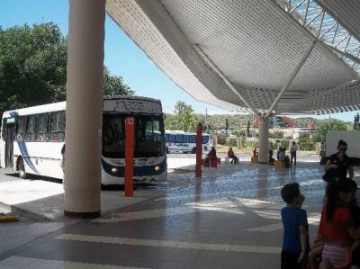 Extendieron el recorrido del transporte en Potrero de los Funes