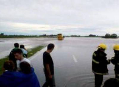 San Pedro: son 350 los evacuados por las lluvias