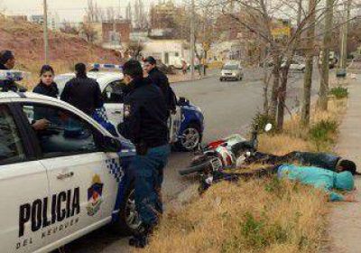 La segunda mitad de 2013 tuvo 340 golpes de motochorros en Neuqu�n 