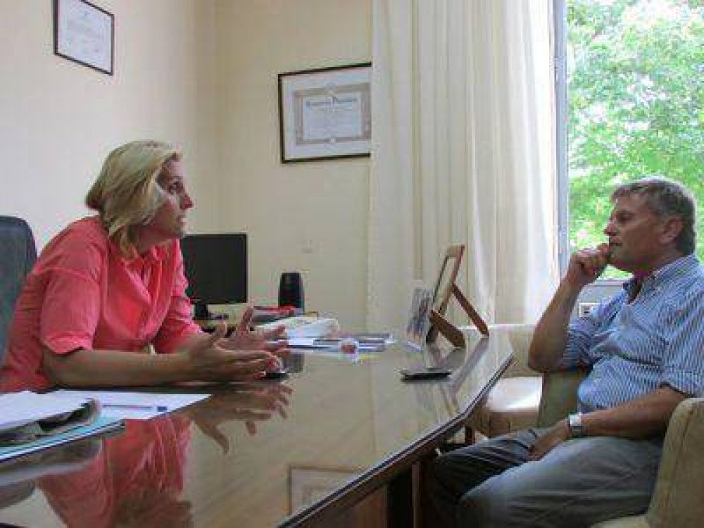 BARAGIOLA SE REUNI� CON EL DEFENSOR DEL PUEBLO DE LA PROVINCIA