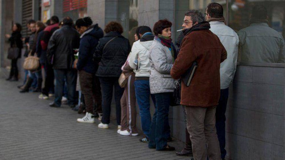 Dif�cil inicio de a�o para Espa�a: volvi� a subir el desempleo 