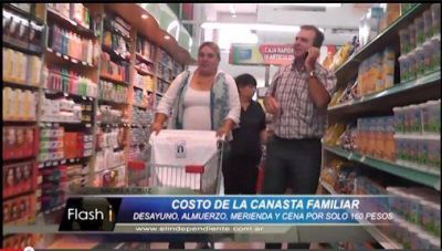 En La Rioja un desayuno, almuerzo, merienda y cena nutritivo, cuesta alrededor de 160 pesos para una familia tipo