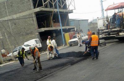 Avances en los trabajos de repavimentaci�n en Magallanes