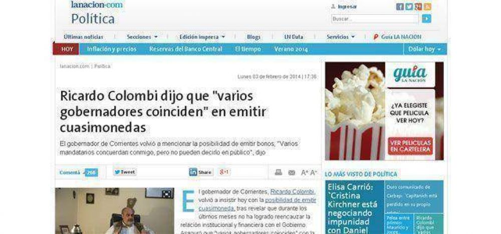 ES NOTICIA ADELANTO de DEL PLATA!!! Colombi "ratifica amenaza de CECACOR a "Coqui"	