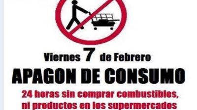 En las redes sociales proponen realizar un "apag�n de consumo"