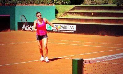 Las tenistas argentinas ya entrenan en Pilar de cara a la Fed Cup