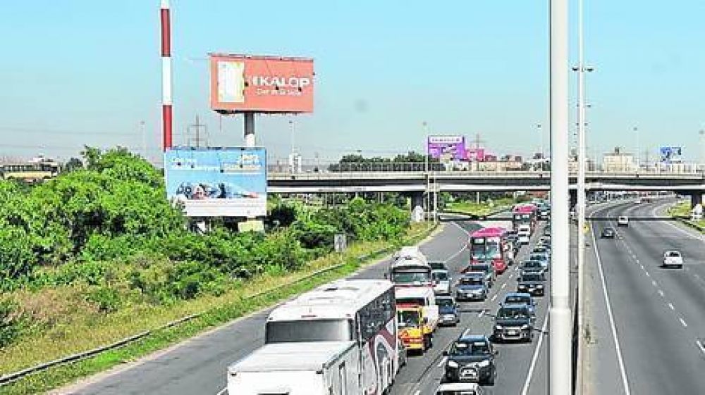 Arranca la obra para un tercer carril en la AU Buenos Aires-La Plata